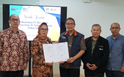 Nine Students of University Al-Azhar Indonesia Received PT Sucofindo Scholarship
